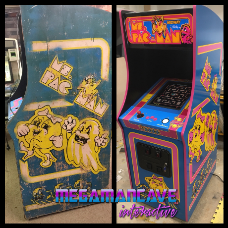 arcade machine fix water damage